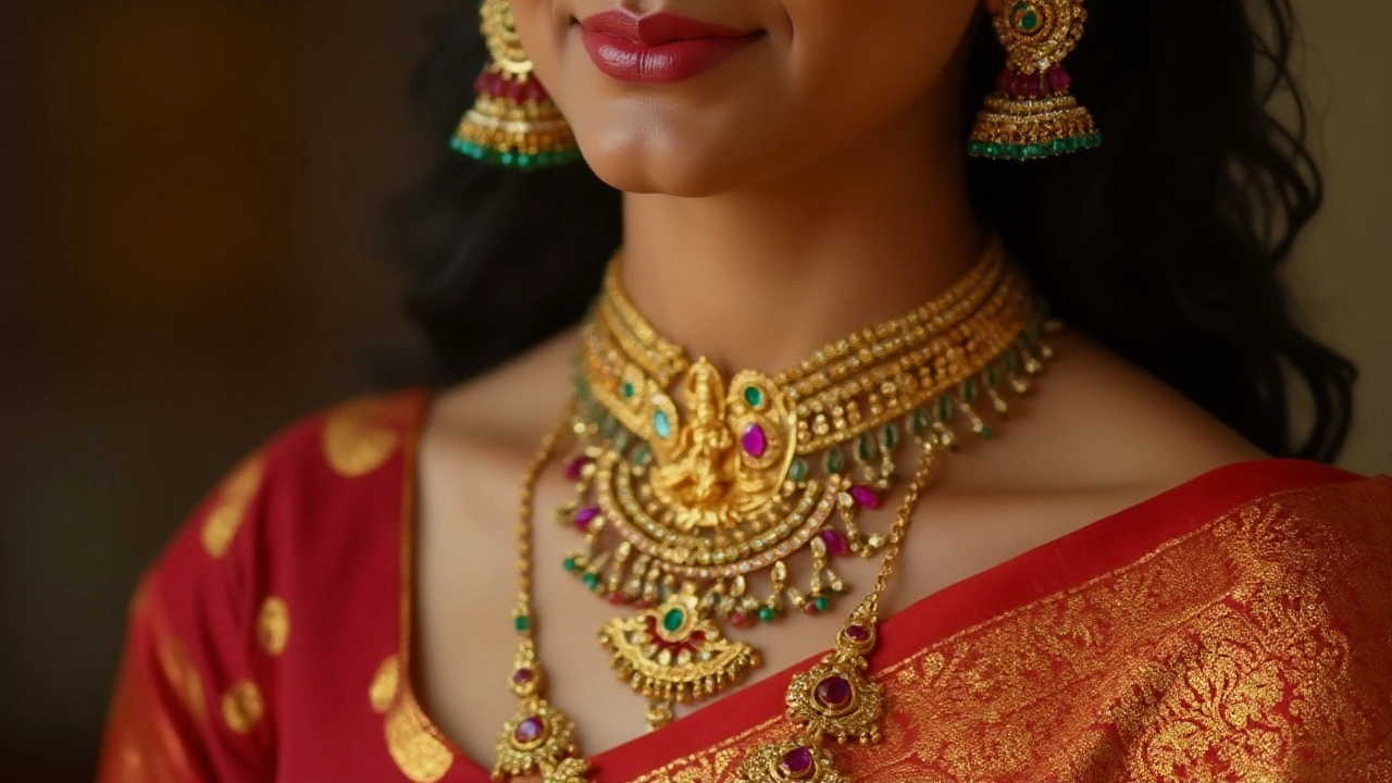 Exploring India's Luxurious Temple Jewellery Collection