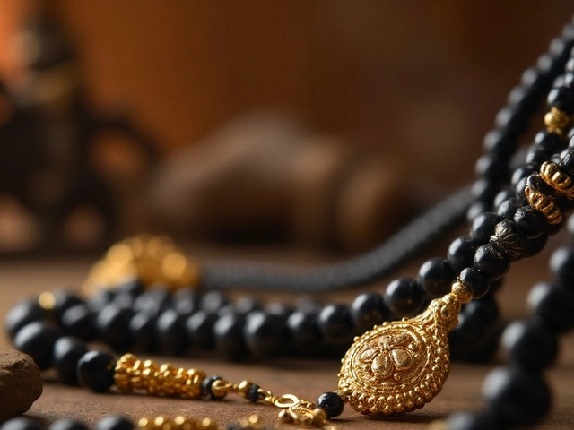 Exploring the Significance of Black Beads in Mangalsutra Designs