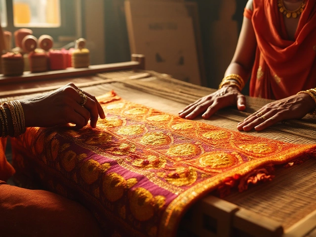 Essential Threads for Kantha Embroidery and Temple Jewelry Fusion