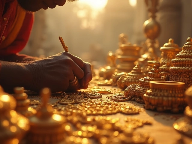 Why Is Indian Gold So Yellow? The Real Reason Temple Jewellery Pops