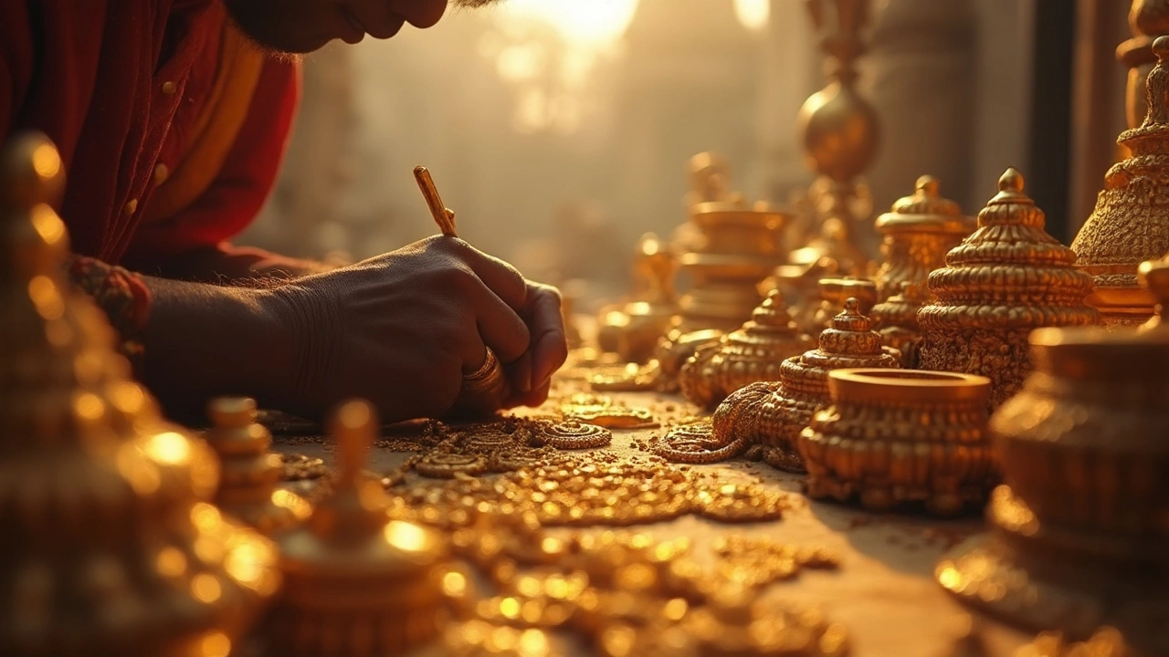 Why Is Indian Gold So Yellow? The Real Reason Temple Jewellery Pops