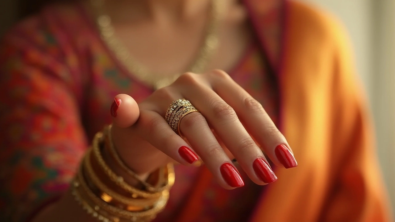What Color Nail Polish Makes Your Ring Look Bigger?