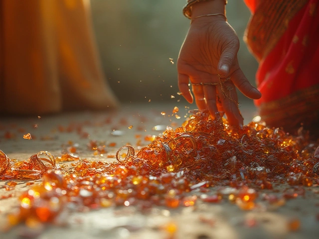 Breaking Glass Bangles: Symbolism, Meaning, and Cultural Significance